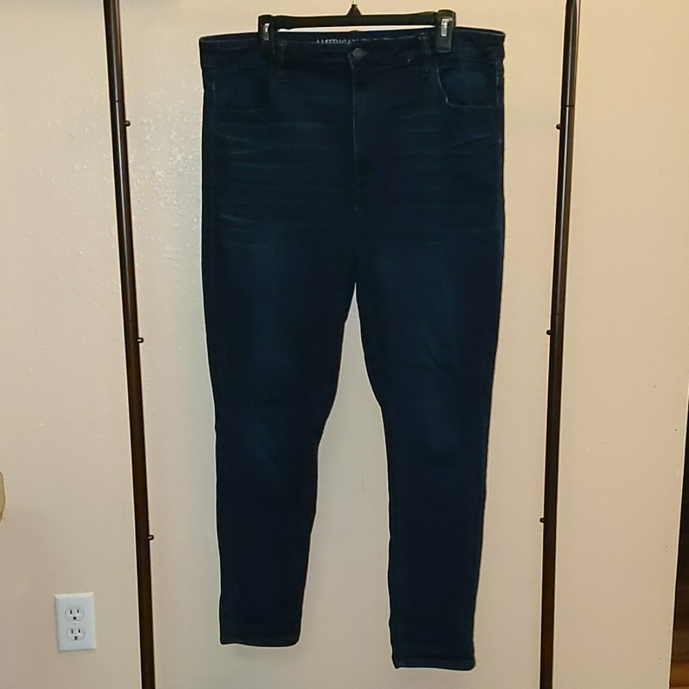🌊 AEO Dark Blue Jeggings